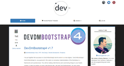 Desktop Screenshot of devdm.com