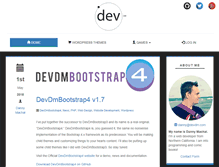 Tablet Screenshot of devdm.com